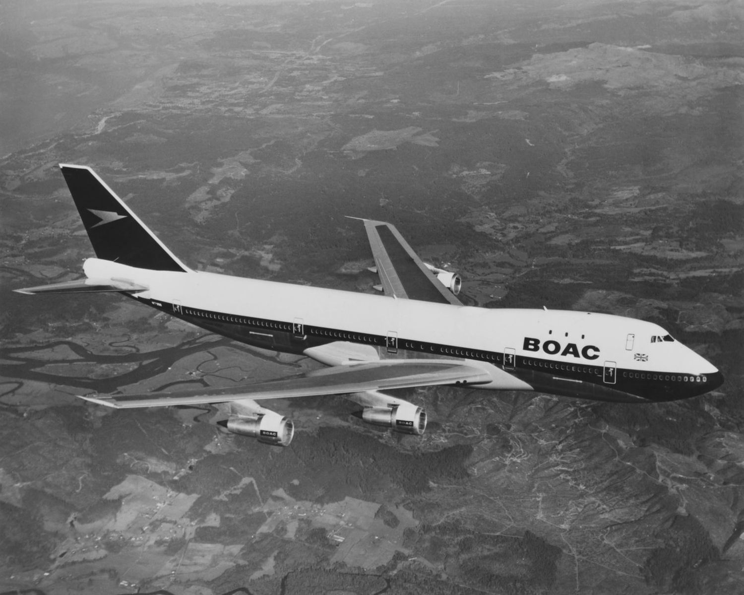 British Airways aplicará el livery de BOAC a un 747-400