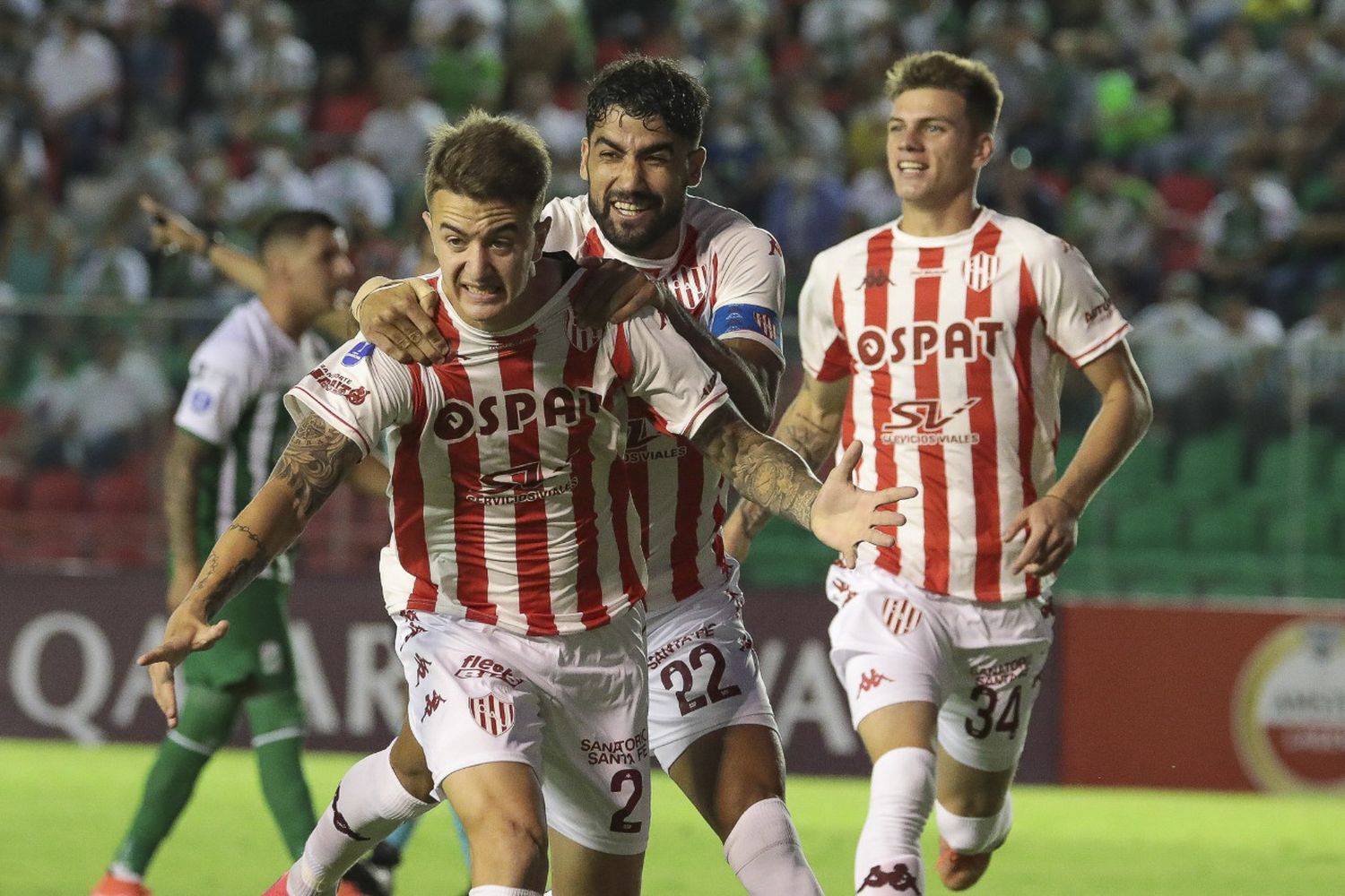 Unión festejó en Bolivia