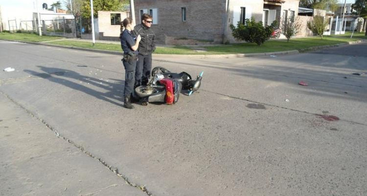 Grave accidente de tránsito en San Martín y Chivilcoy