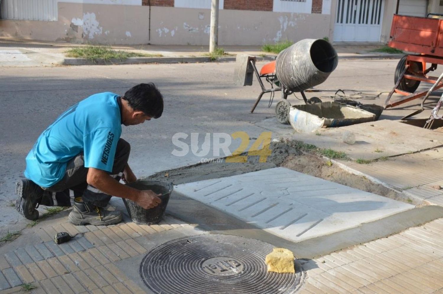 El gobierno municipal construye más rampas de accesibilidad y cordones cuneta