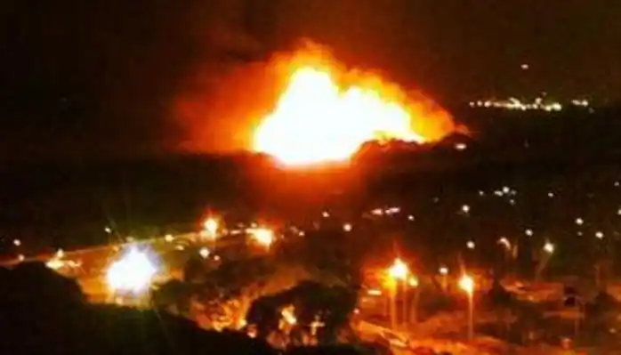 Un incendio de gran magnitud arrasaba con gran parte de la Reserva Ecológica