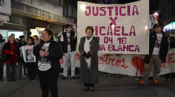 Bahía Blanca: Marcharon pidiendo Justicia por Micaela Ortega 