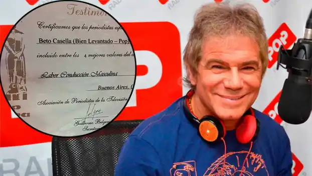 Beto Casella renunció a su nominación de los Martín Fierro de Radio 