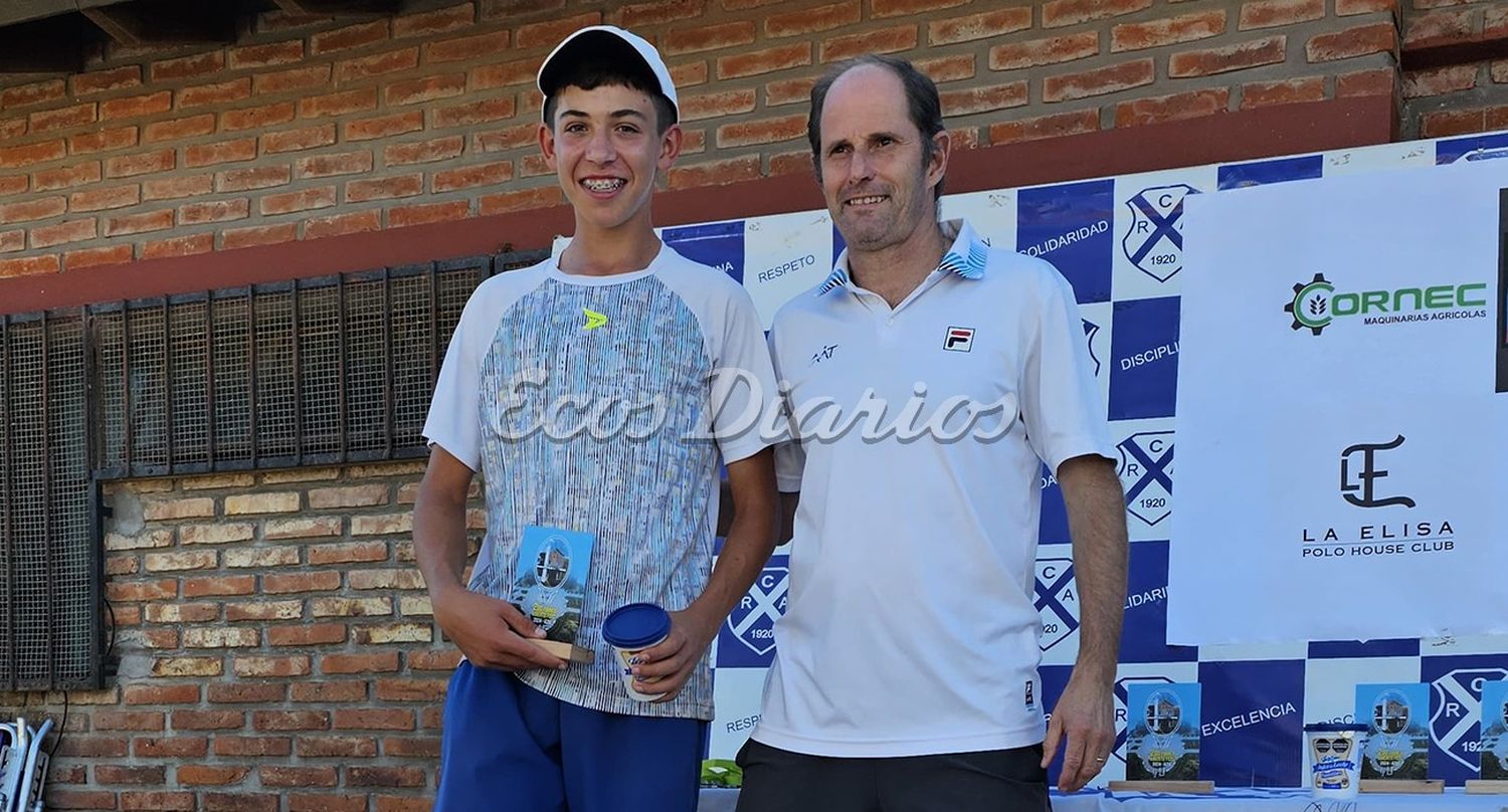 Julián Gaitero junto a su pareja Patricio Vita