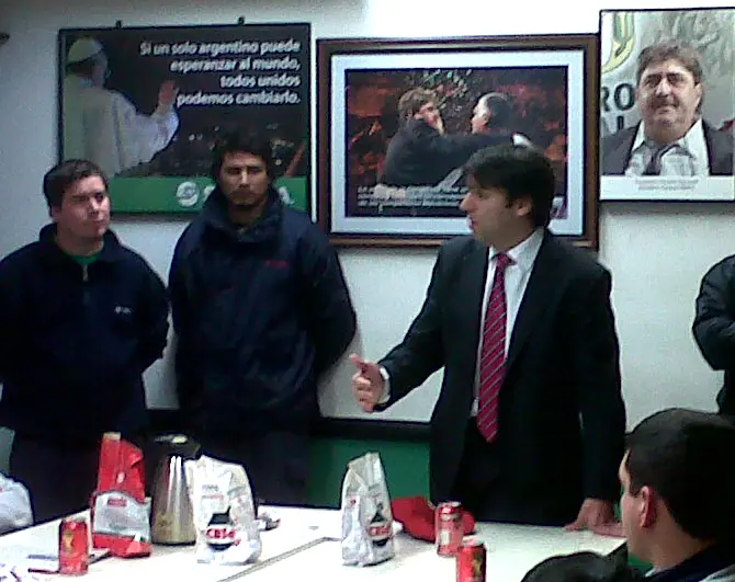 Bossio se reunió con el presidente de Toyota