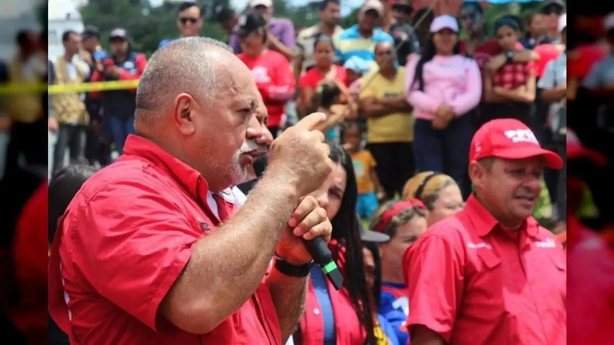 Diosdado sigue echándole leña a la oposición: «Aquí estamos con gente real, de verdad, verdad» (Video)
