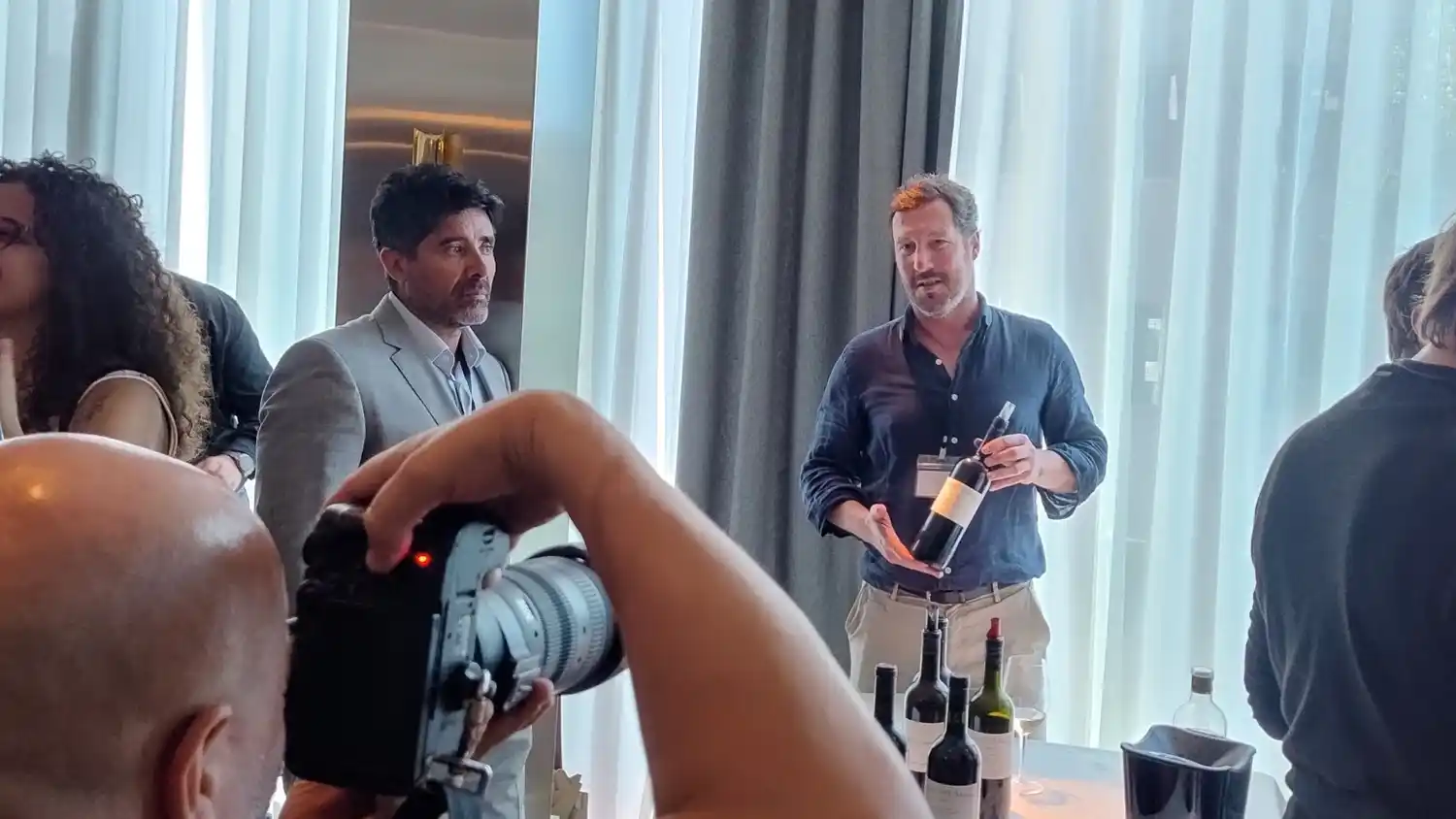 Presencia. Más de 30 bodegas hicieron degustaciones. Foto: Fernando Muñoz Pace.