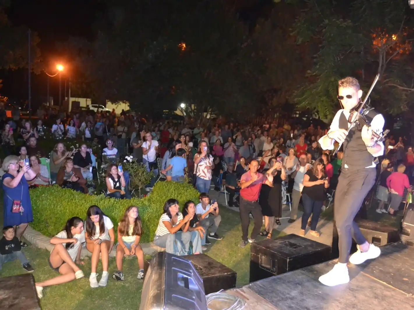 Damián Zantedeschi brindó un espectáculo de primer nivel