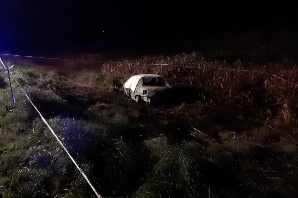 Murió calcinado un automovilista en un despiste en la Ruta 11