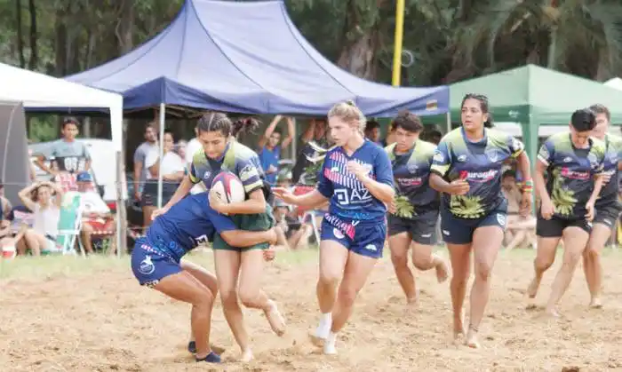 Con éxito se realizó el Seven de Rugby y Hockey en el Lago de Salto Grande