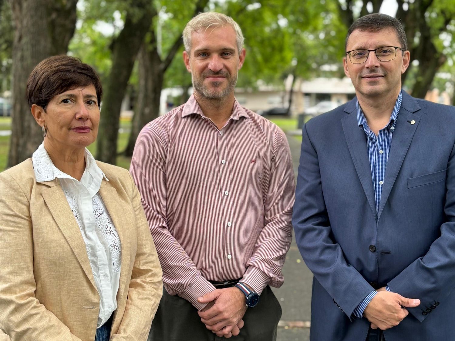 Mársico y Marengo, candidatos a convencionales, se reunieron con Barvarini: “Biotecnologia en la reforma”