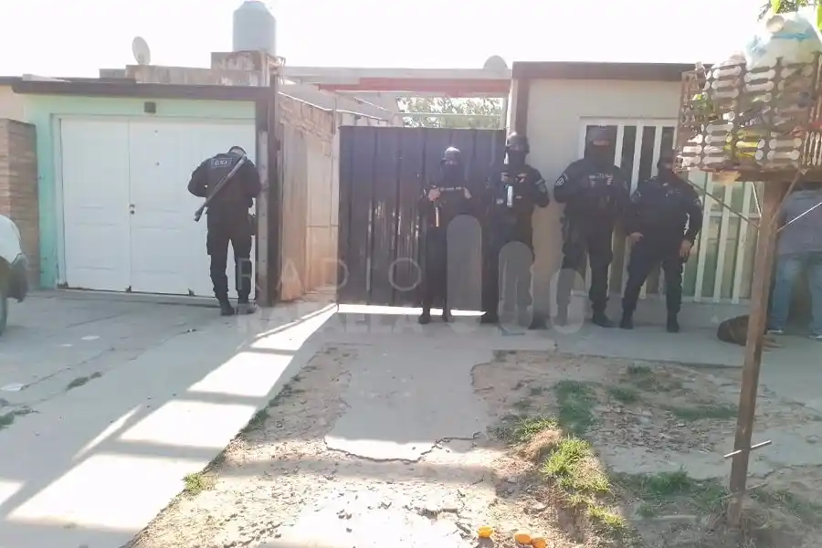 Allanamientos y secuestros en barrio Virgen del Rosario por amenazas