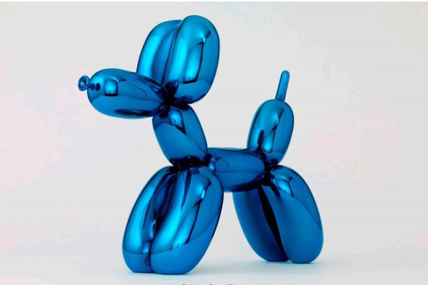 Balloon dog, de Jeff Koons.