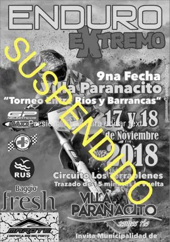 Se posterga Enduro Extremo en Villa Paranacito