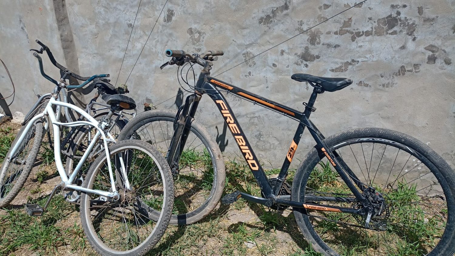 La bicicleta que había sido sustraída.