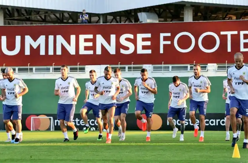 La Selección se movió en Río