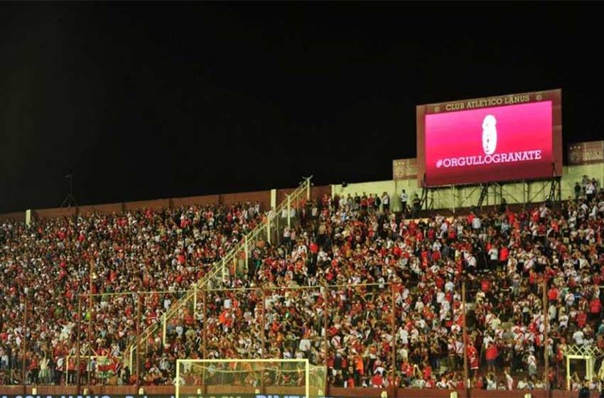 Lanús y River podrían ir sin visitantes