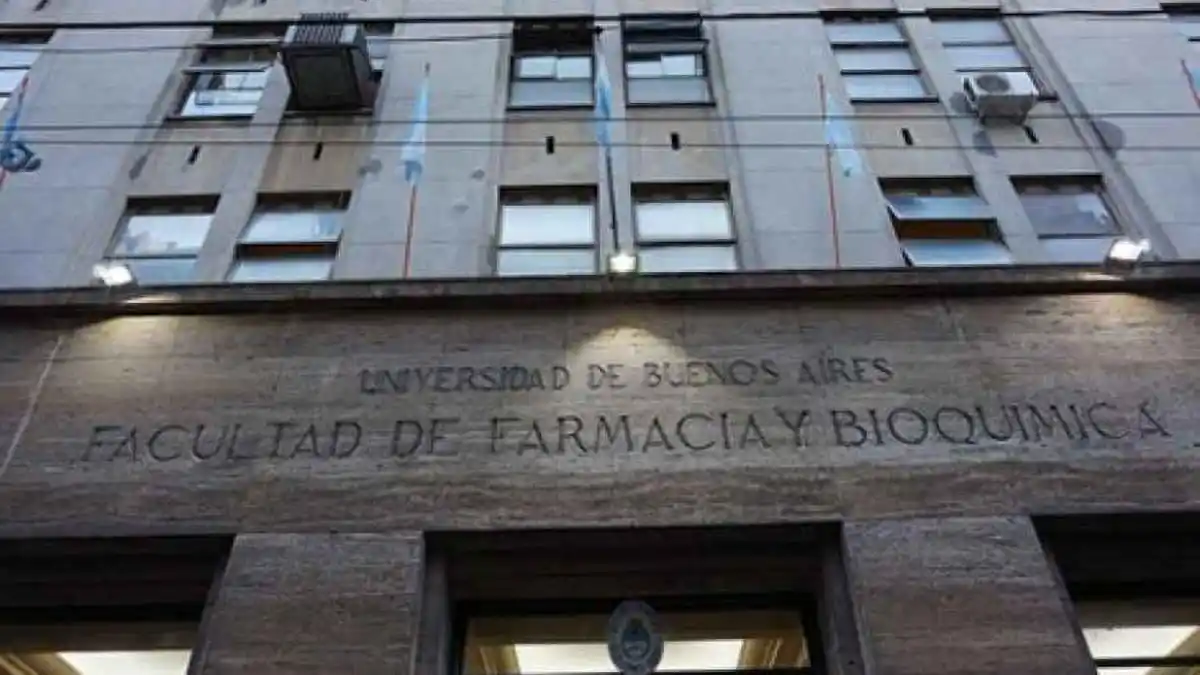 Facultad de Farmacia y Bioquímica de la UBA.