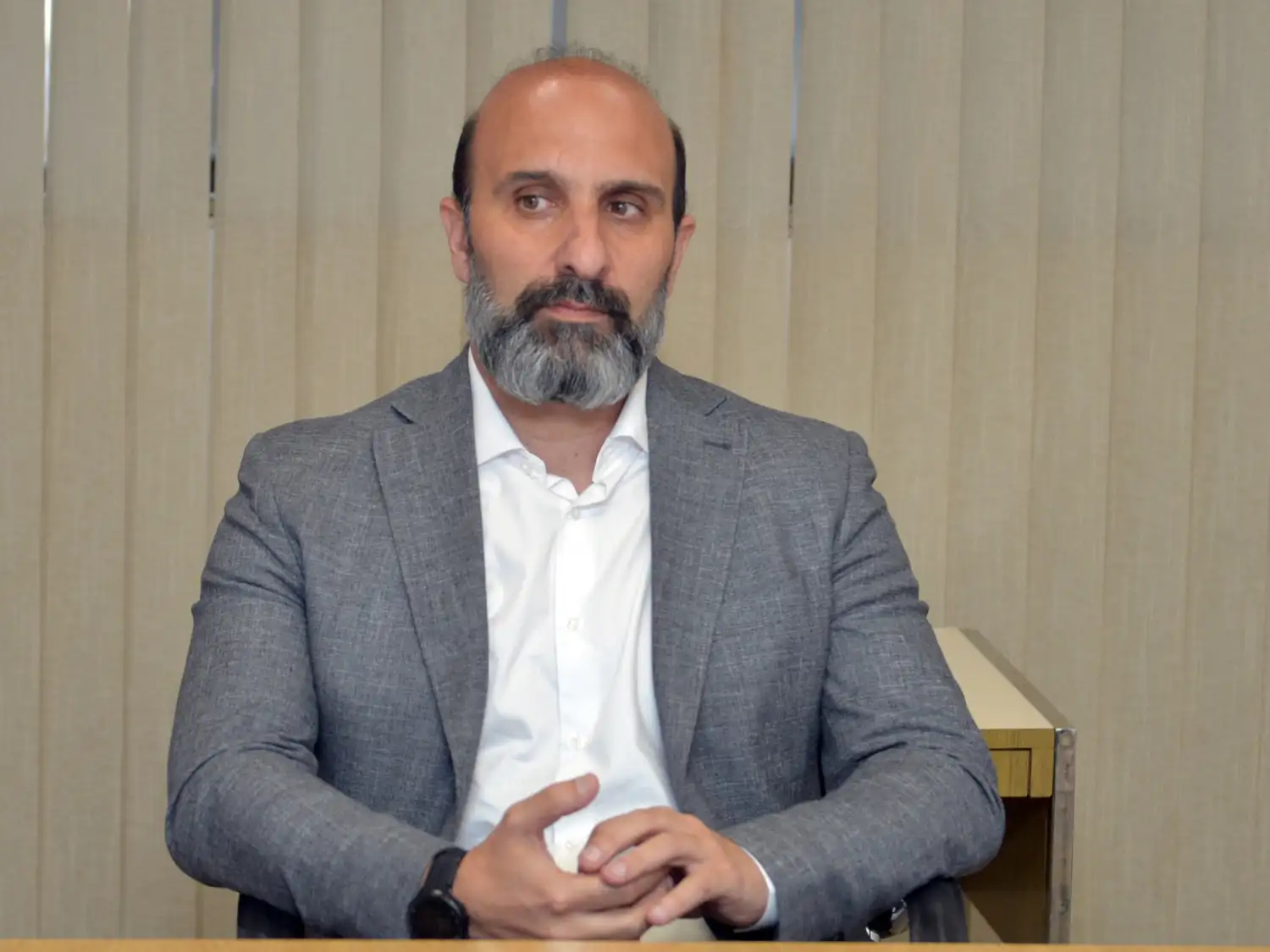 El dirigente tandilense Martín Yáñez.
