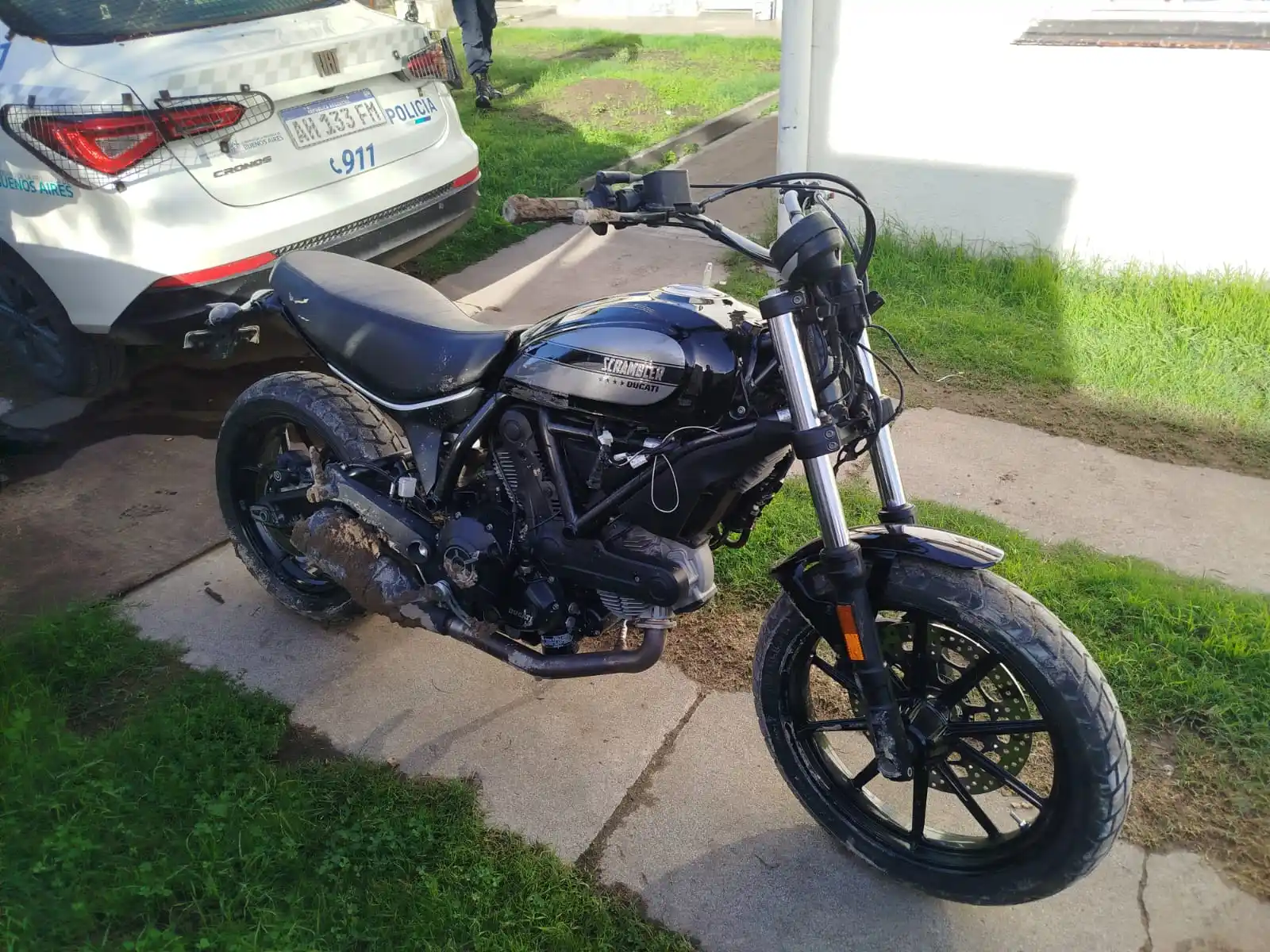 Recuperaron una moto de alta gama que había sido robada