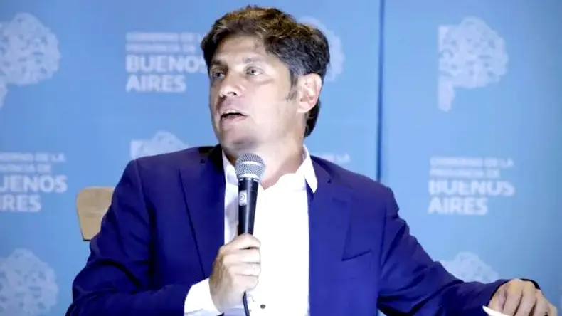 El gobernador de la provincia de Buenos Aires, Axel Kicillof.