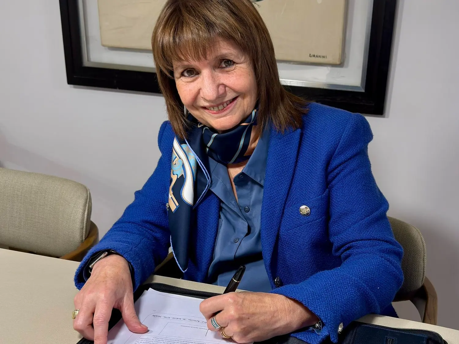 Patricia Bullrich candidata a senadora