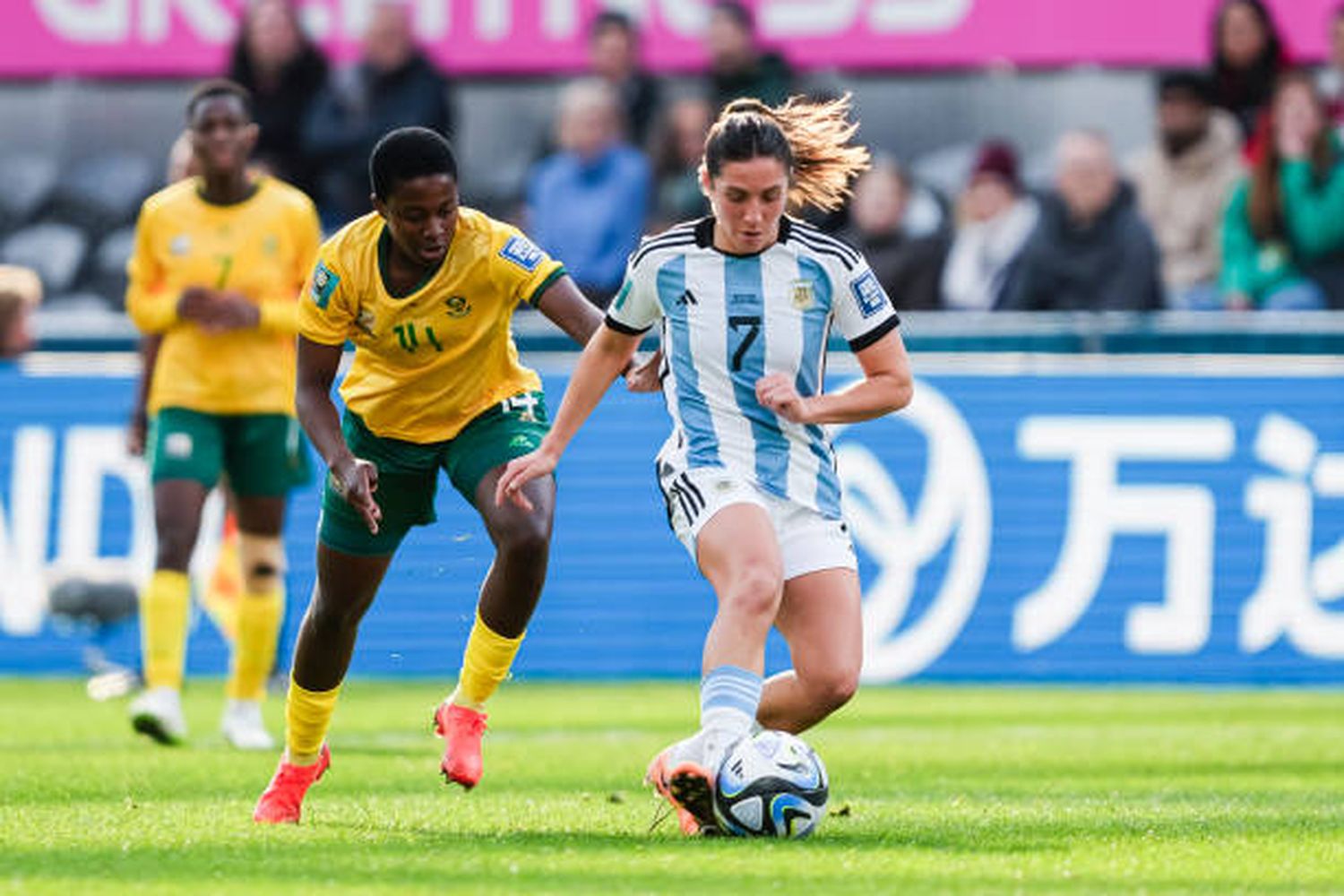 Romina Núñez disputó el Mundial con Argentina.