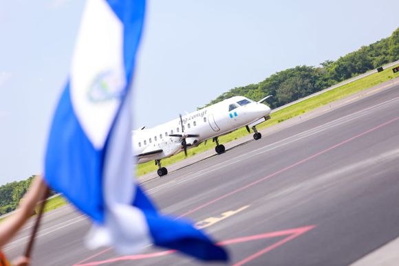 TAG inaugurated its flights between Tegucigalpa and El Salvador