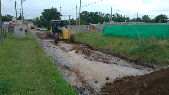 Continúan los trabajos para solucionar los daños que dejó el temporal