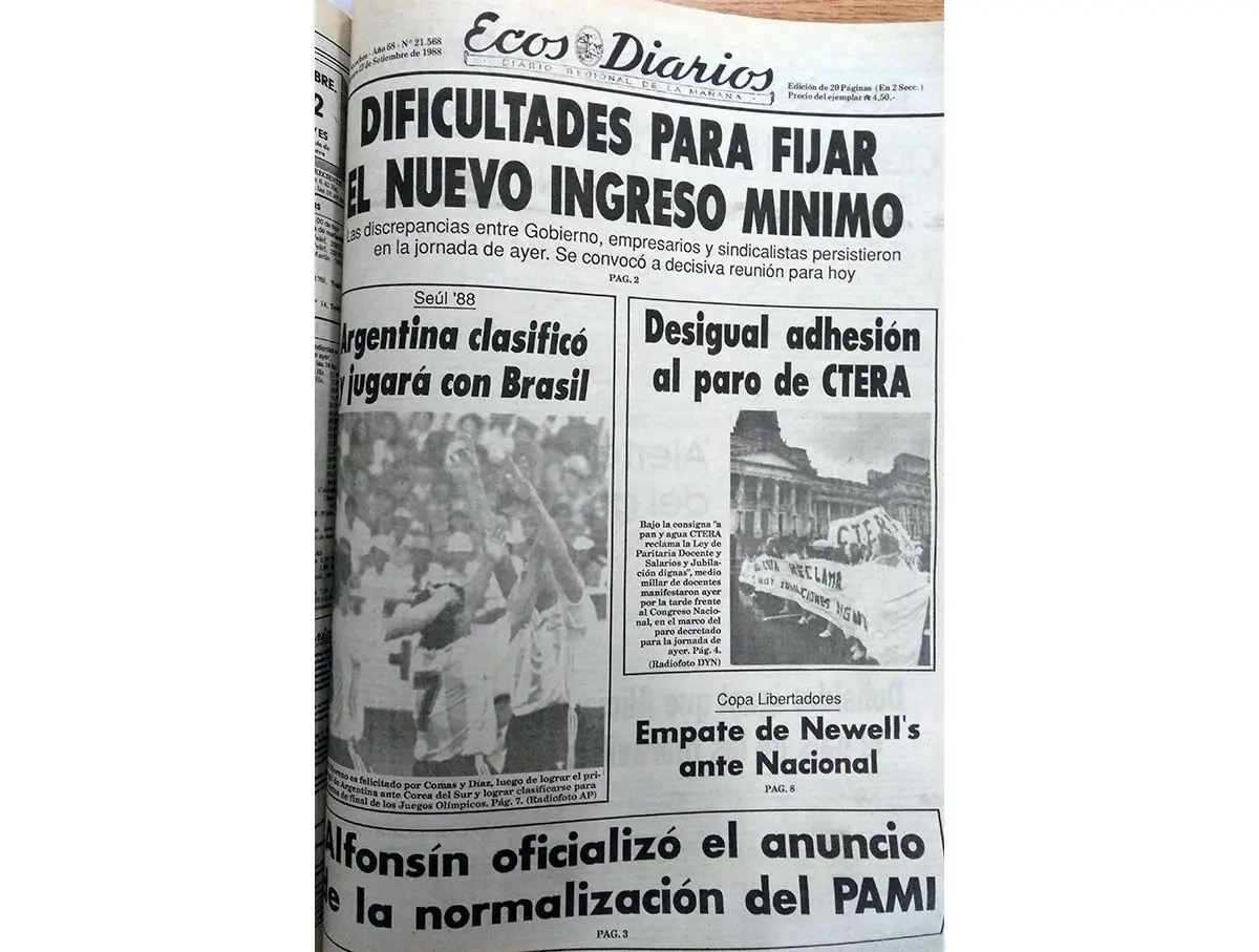 Miércoles 21 de septiembre de 1988
