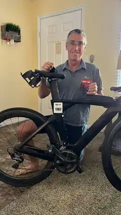 Alejandro Cosentino en el Ironman World Championship en St. George