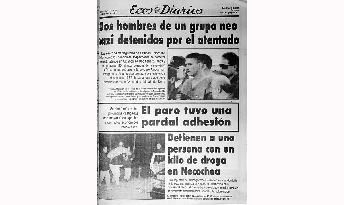Sábado 22 de abril de 1995