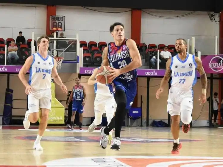La Unión cerró la gira
con derrota ante Quimsa
