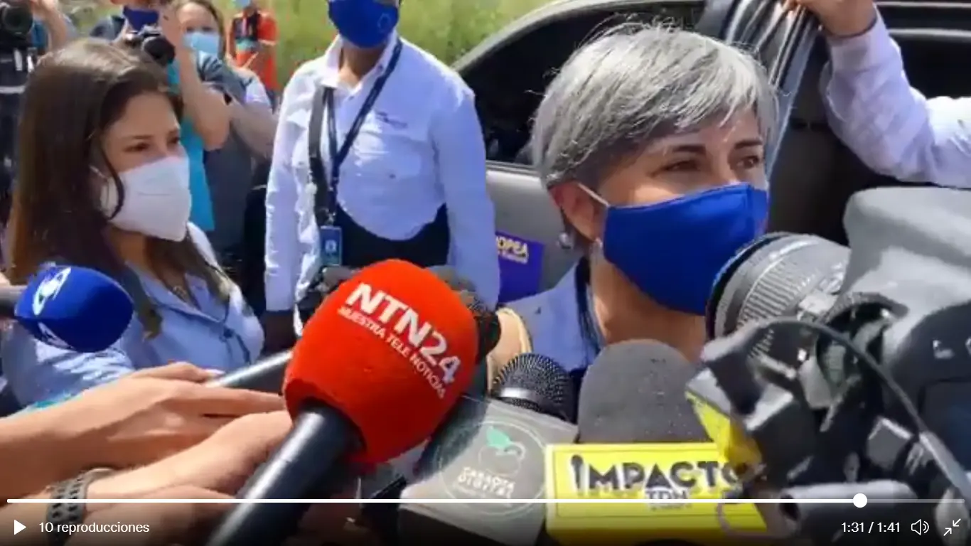 “No digo nada sobre esas cosas”, la jefa de la Misión de UE no cae en provocaciones de Diosdado Cabello