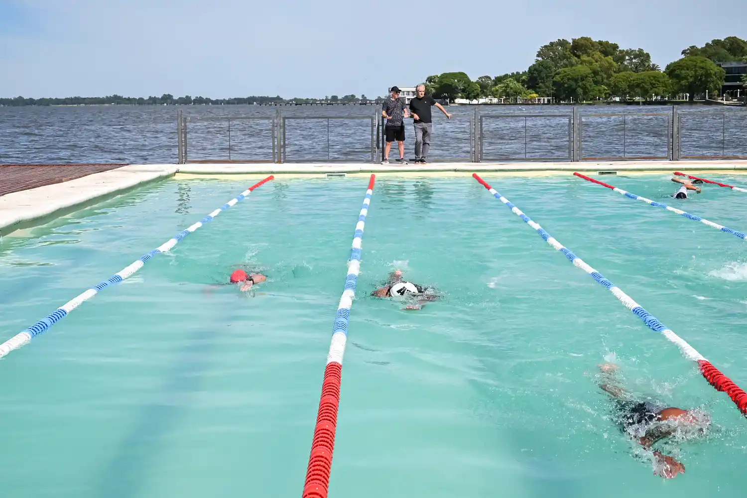 El Acuatlón Chascomús se convirtió en una de las competencias más atractivas