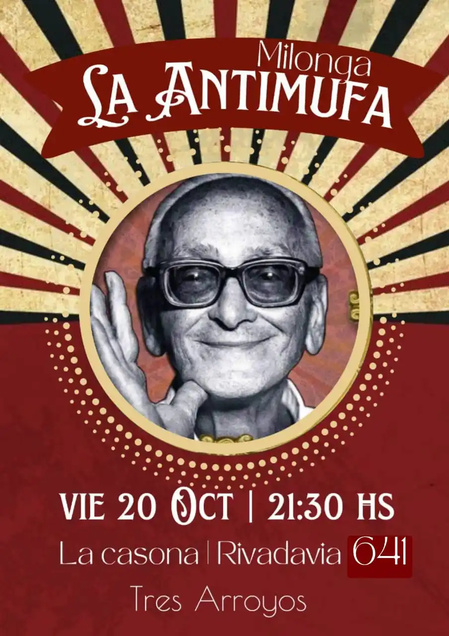 Esta noche vuelve la Milonga La Antimufa