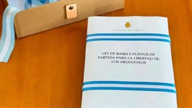El megaproyecto de ley Bases se discutirá hoy en Diputados