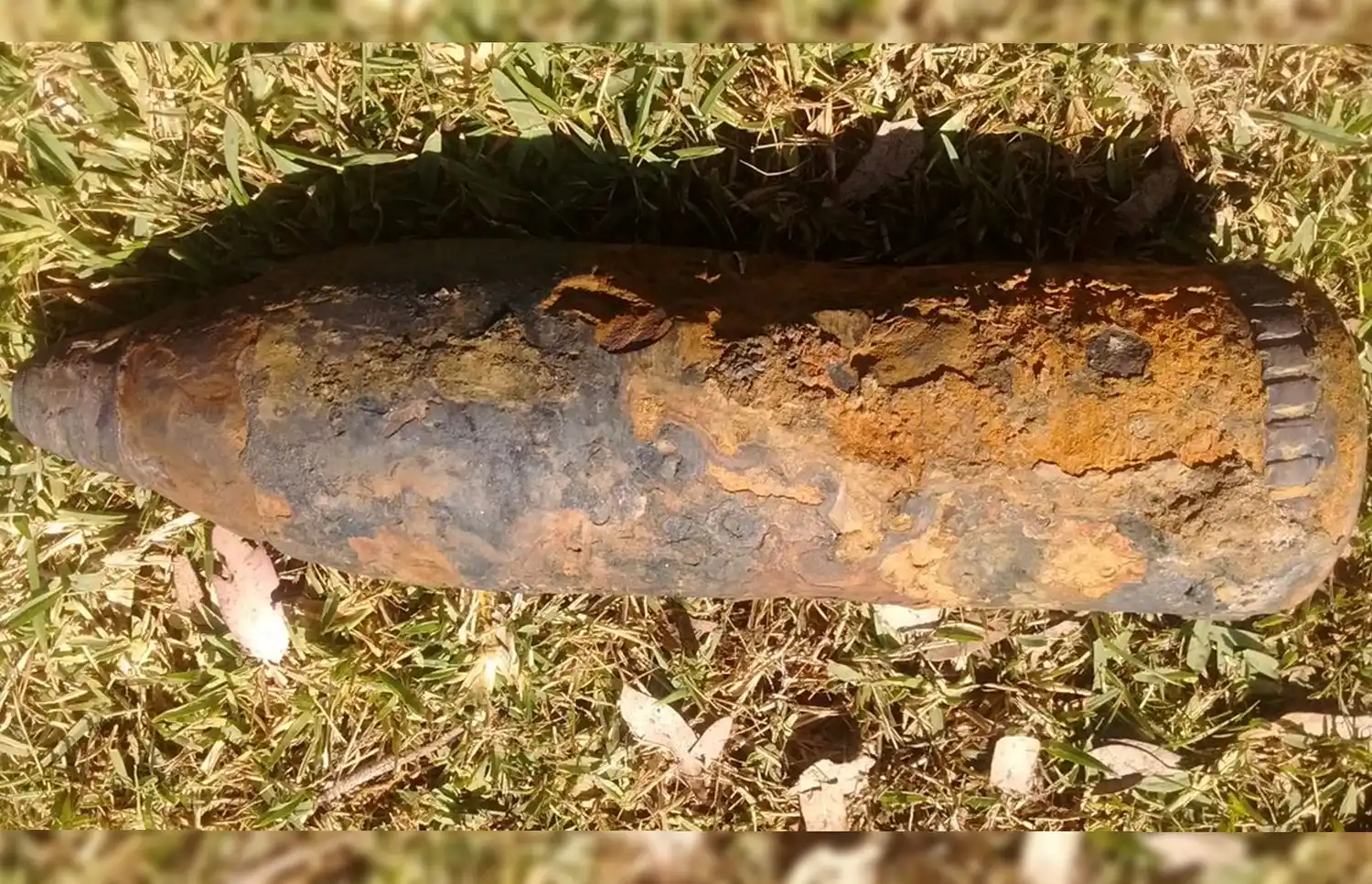 Detonaron misil encontrado en una cancha de golf en Escobar