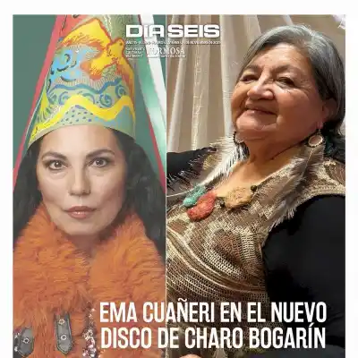 El canto ancestral de Ema Cuañeri, 
en Areté, el nuevo disco de La Charo