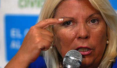 Carrió: el Gobierno busca "la muerte por humillación" de Carlos Fayt 