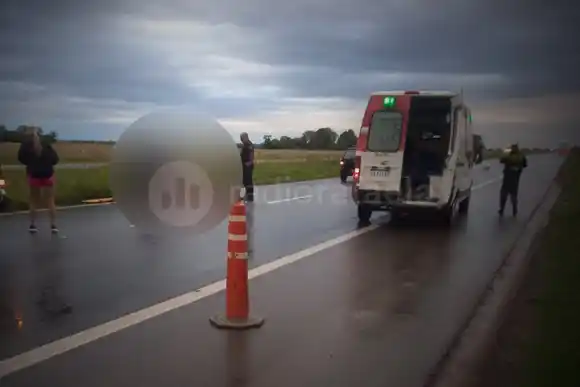 Tragedia en ruta 34 con una víctima fatal: tránsito totalmente cortado entre Rafaela y Susana