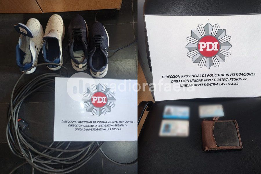 Le robaron las llaves de la moto, zapatillas y billetera con toda la documentación