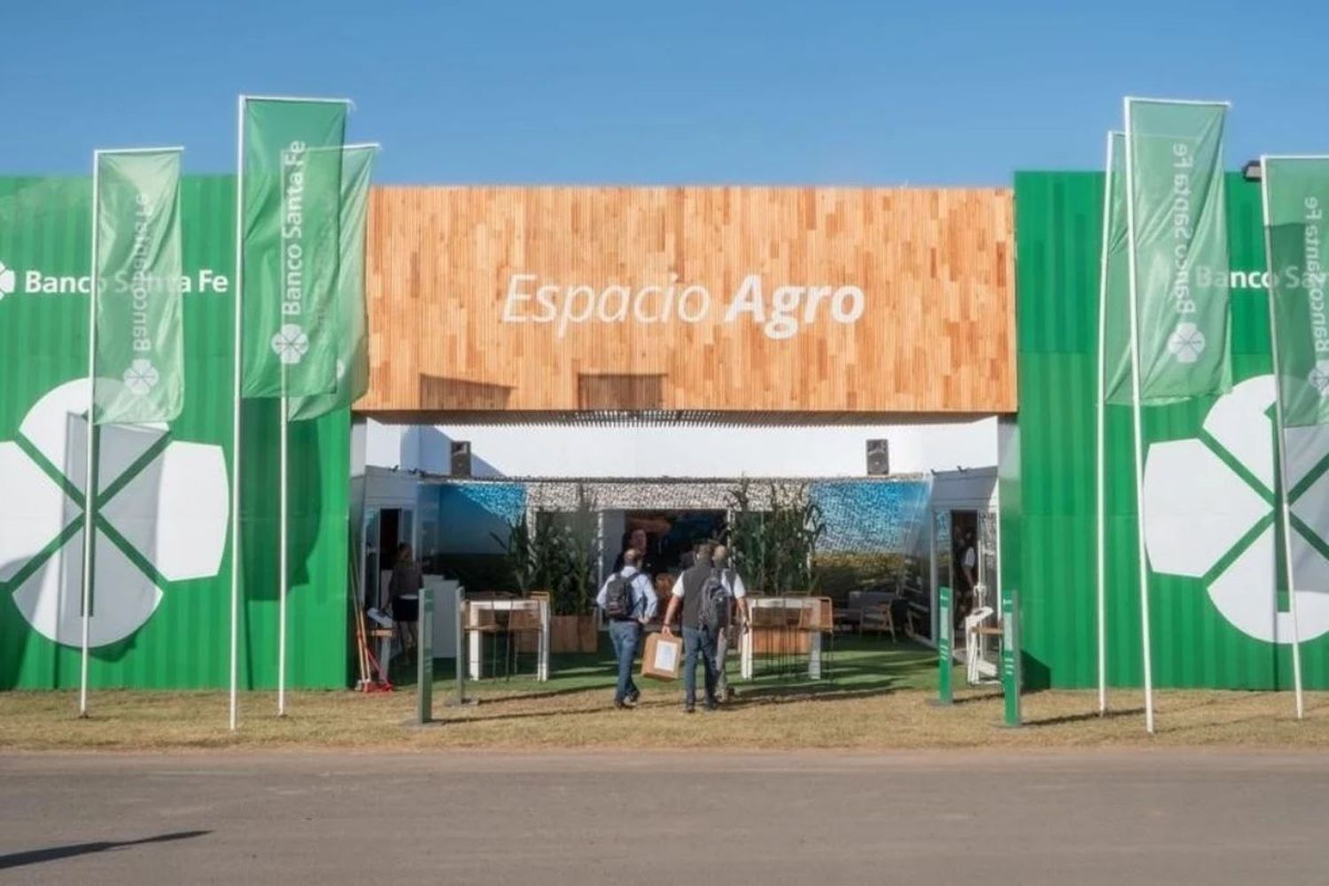 Expoagro: el Banco Santa Fe presentó la línea más baja para la compra de maquinaria