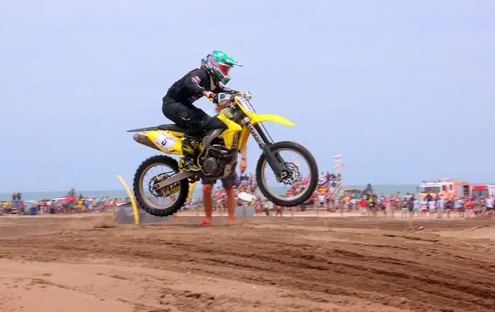 Nahuel Pedersen fue imposible de seguir en el Enduro de Claromecó