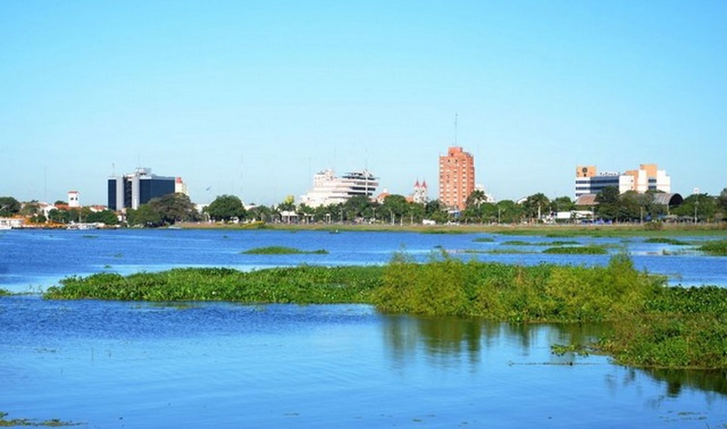 Debido a las lluvias, se registró un aumento en el nivel del río Paraguay