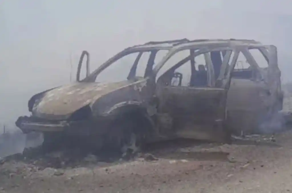 Así encontraron el auto de Sebastián