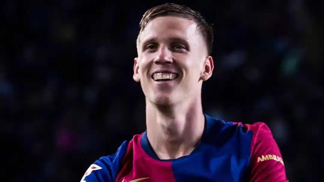 Dani Olmo marcó la diferencia para Barcelona.