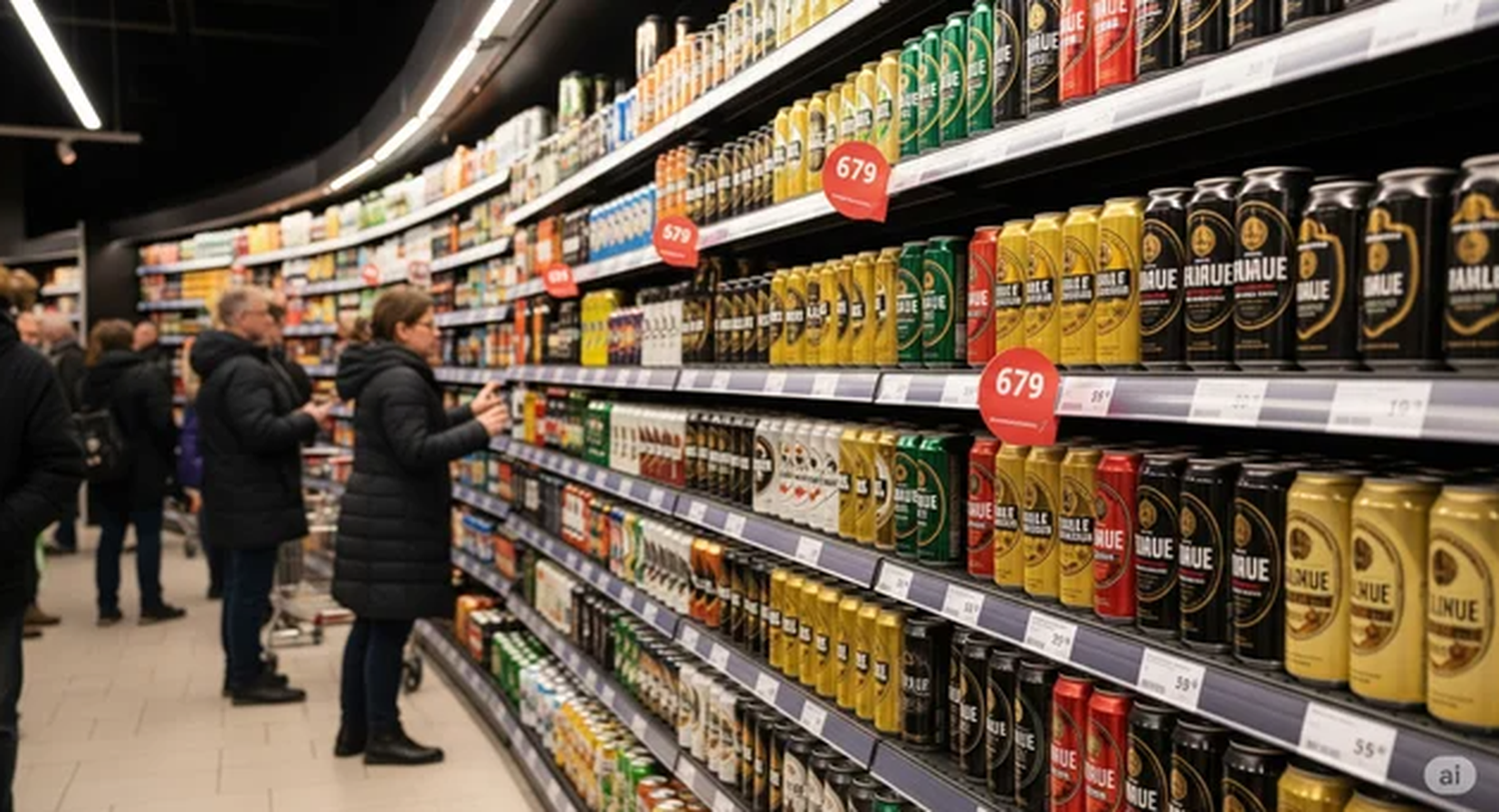 Hablan las góndolas: la cerveza brasileña ya cuesta menos que la argentina en algunos supermercados