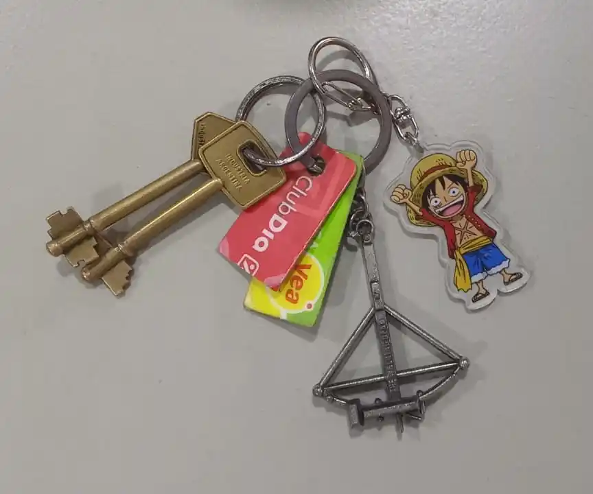 Manojo de llaves encontradas