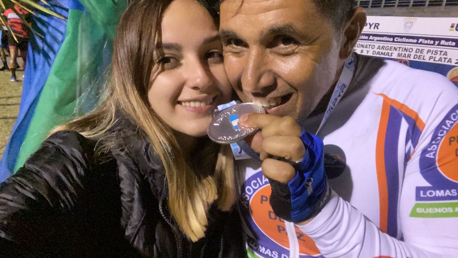 Lázaro Villarruel medalla de plata en el Argentino de Pista en Mar del Plata